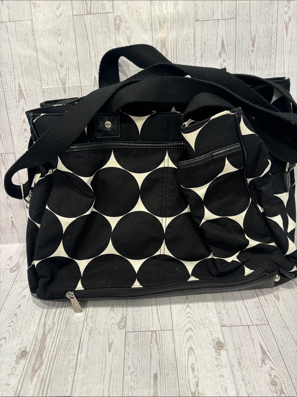 Thirty-One "Suite Success" Tote Bag – Big Dot Pattern (Hostess Exclusive)